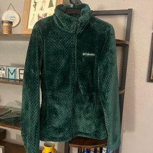 Like New Columbia jacket. Emerald green, size small.